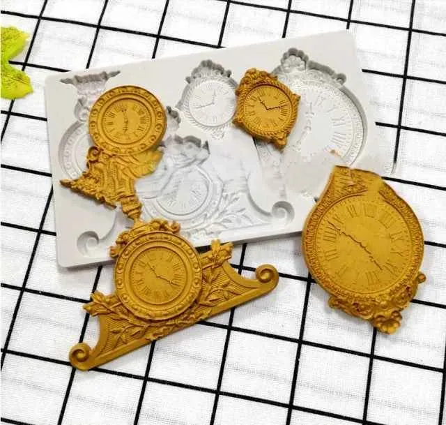 Elegante Orologio Antico e da Taschino. Grande e Spettacolare Stampo in silicone