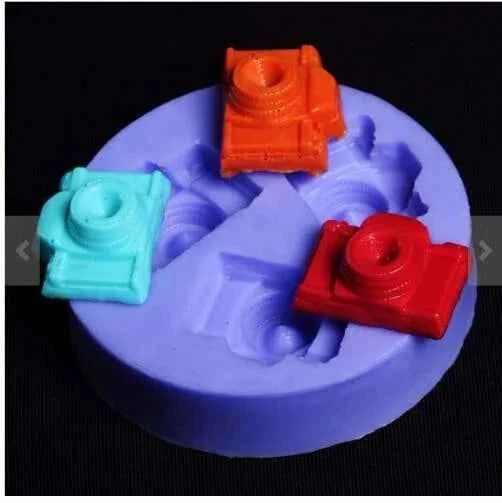 Macchina Fotografica. Stampo in silicone