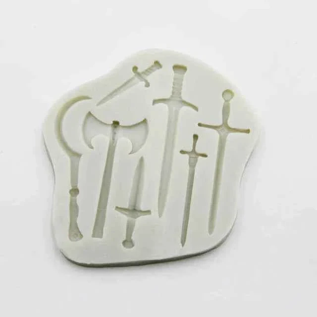 Spada Coltelli Lame e Armi. Stampo in silicone