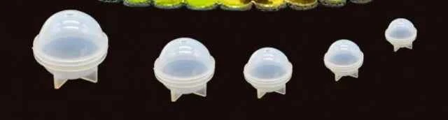 Bolle 3/D. Fantastico set di 5 Bolle 3/D