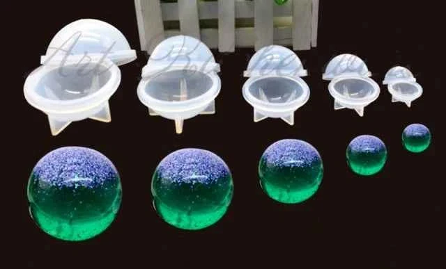 Bolle 3/D. Fantastico set di 5 Bolle 3/D
