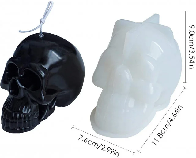 Grande Teschio. Stampo in silicone