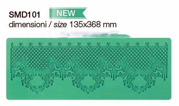 Nuovissima Greca in silicone per decoro Linea Magic Decor SMD101 Pavoni.
