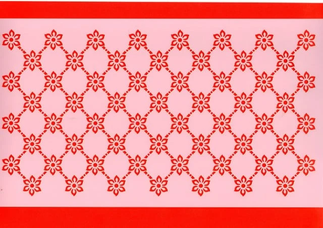 Stencil per realizzare bellissimi disegni. Bordo 4.