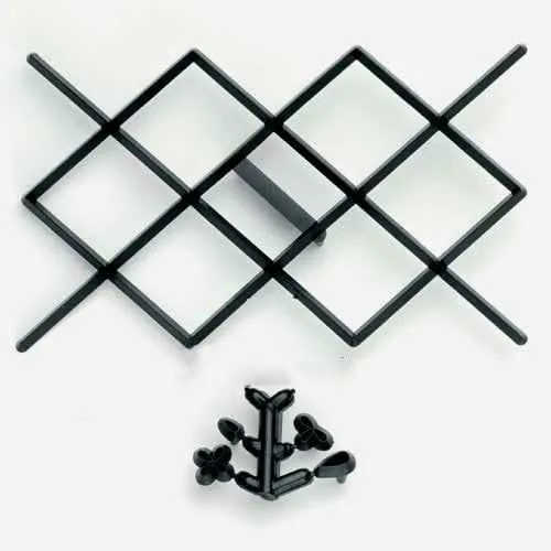 Trapunta. Grande Stampo Tagliapasta Effetto Diamante. Patchwork Cutter. Diamond Design