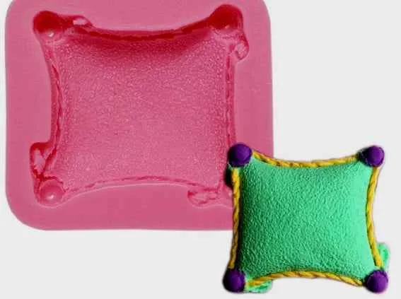Cuscino di Pizzo. Fantastico Stampo in silicone in alta definizione