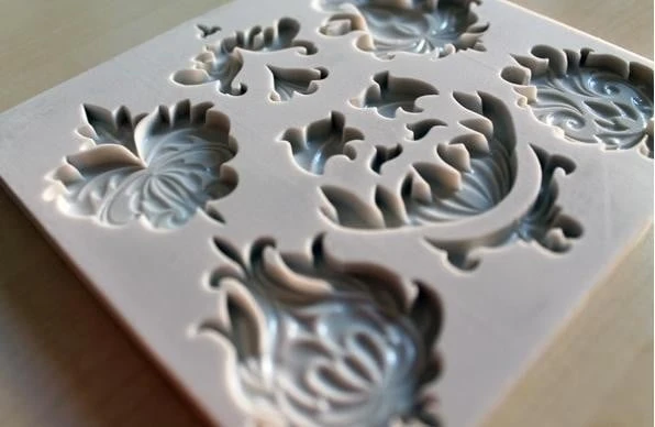 Barocco. Tante Bellissime decorazioni. Stampo in silicone