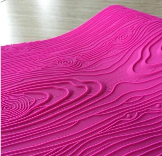 Venature Legno. Grandissimo Stampo in silicone. Bordo 447 x 240 mm