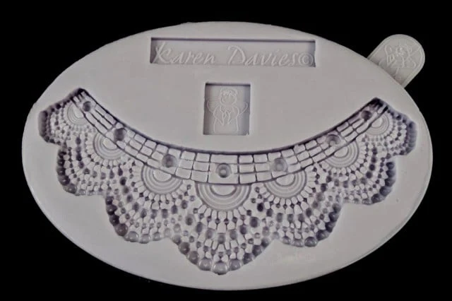 Art Deco Filigree. Bordo Pizzo in silicone
