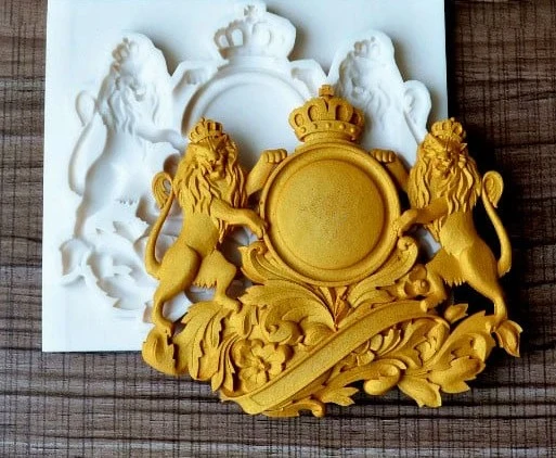 Bellissimo Stampo decorativo Barocco Vintage. Stampo in silicone