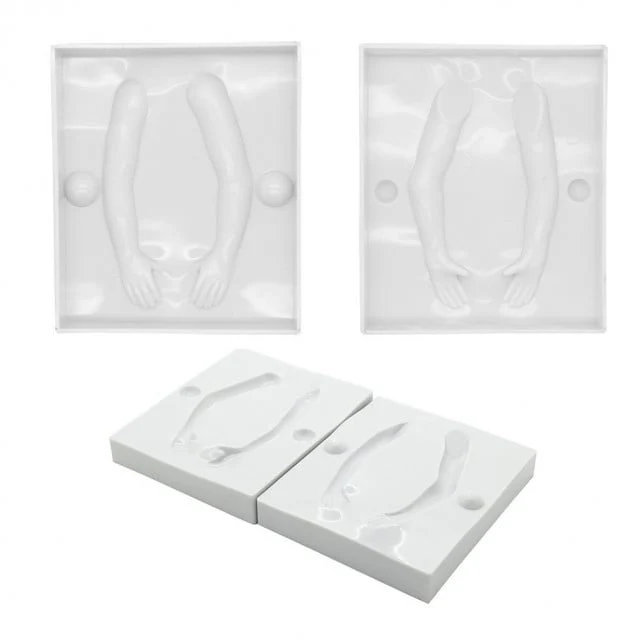 Figura di Donna completa in 3/D. Set di 6 stampi in plastica