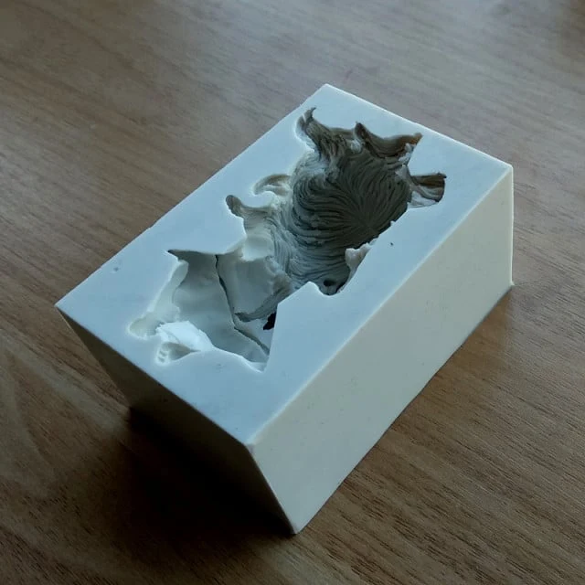 Bambina con le Ali. Alta definizione. Stampo in silicone