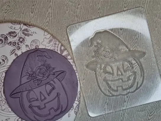 Zucca. Halloween. Stampo in Rilievo