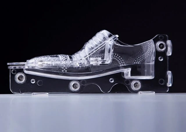 Elegante Scarpa Uomo. Doppio Stampo 3/D per Cioccolato in policarbonato rigido