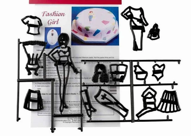 Vestiti e Lingerie Stampo Fashion. Set di 14 Stampi Patchwork Cutter