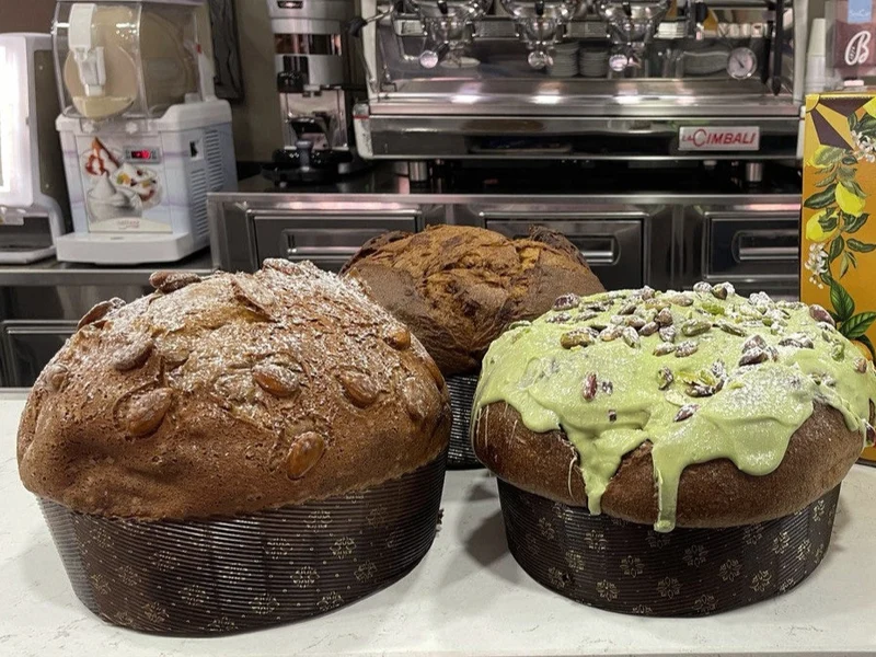 OFFERTA 3 x Panettoni al Pistacchio già farciti da 1250gr