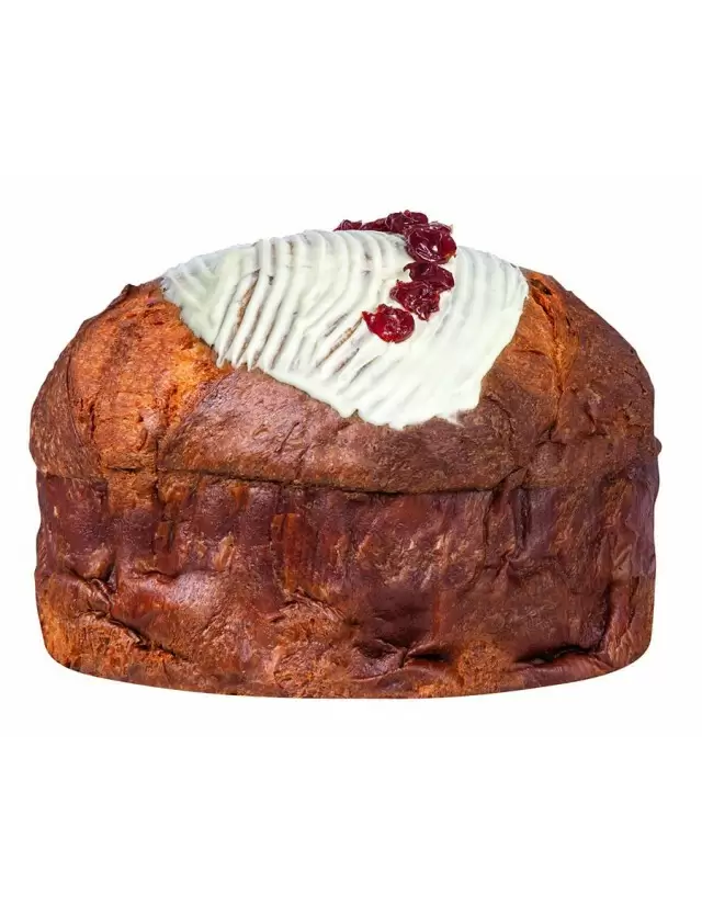 Panettone Artigianale con Ricotta, Cioccolato Bianco e Amarene Candite