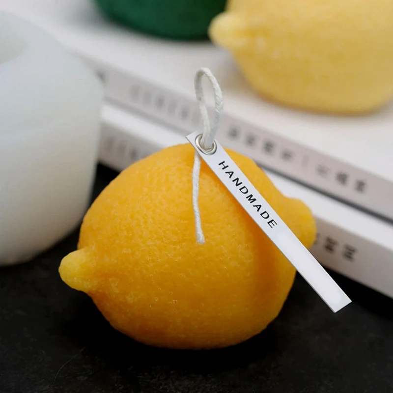 Limone. Stampo in silicone anche per Candele e Saponi