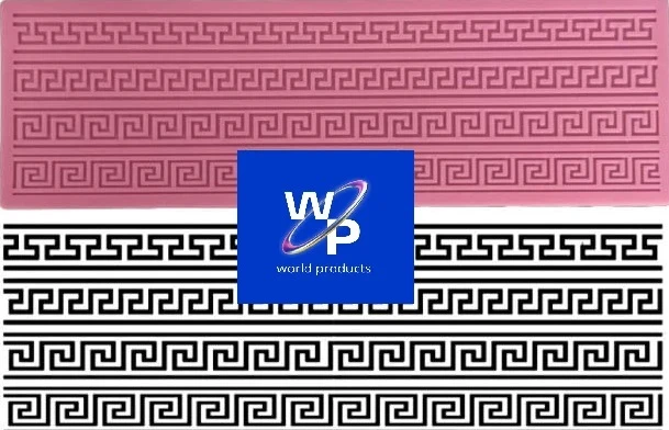 Versace Greca Griffe. Stampo Tapis Relief 4 decori in silicone