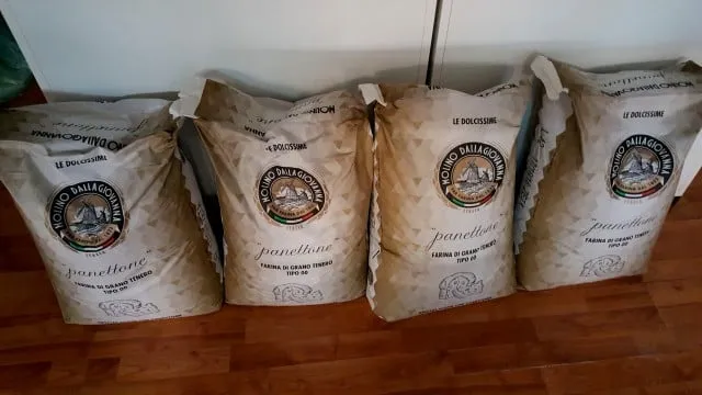 Farina Panettone ZETA. W 360 - 390. Maestro Massari. Per Panettone Pandoro Colomba
