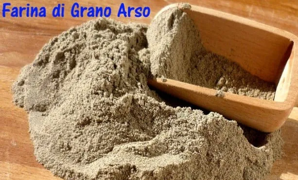 Farina di grano Arso macinata a Pietra