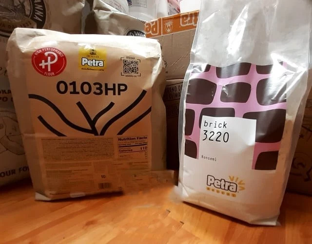 Farina BONSEMI' 3220 BRICK. Miscela di farine e semi 100%. Naturale libera da Additivi e Conservanti