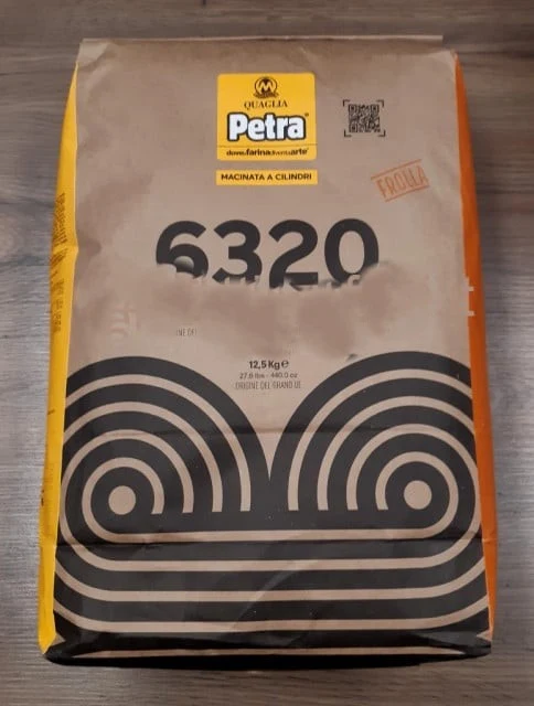 PETRA 6320. FROLLA. Farina 00 W 150-170.