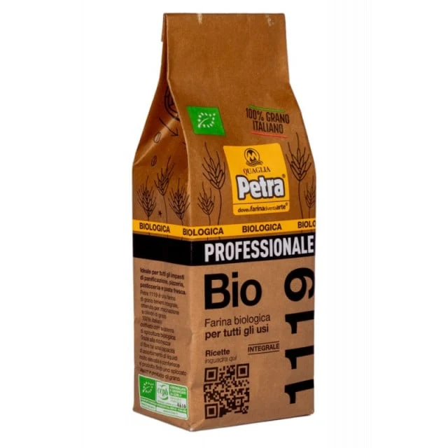 PETRA 1119 BIO. Farina Integrale. Per impasti a media e lunga lievitazione