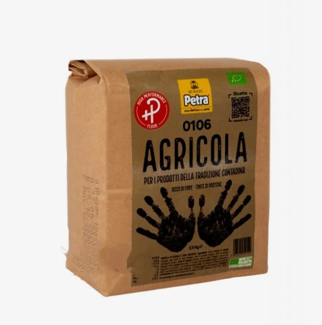 PETRA 0106 HP Agricola. Miscela per prodotti alle farine di Segale Integrale e di grano tenero tipo 0 con Semi - Biologica