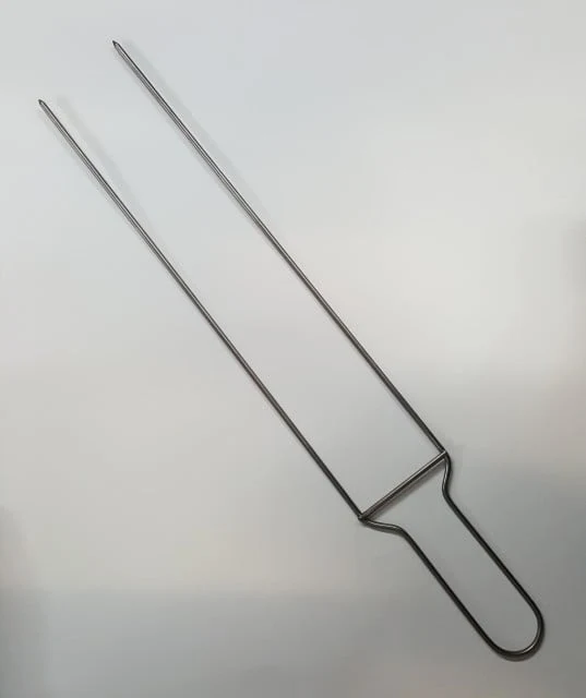 Spillone 62 cm in Acciaio Inox per Panettone e Colomba