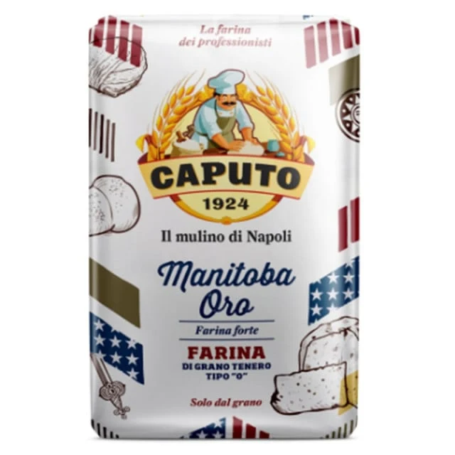 Manitoba Oro 5 Kg. Caputo. W 370 - 390. Farina Forte tipo "0"