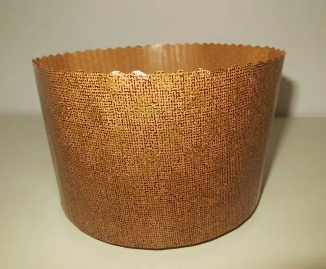 Stampo Alto Monouso per Panettone da 2 Kg- 1 Kg - 750 - 500 - 300 e 100 gr