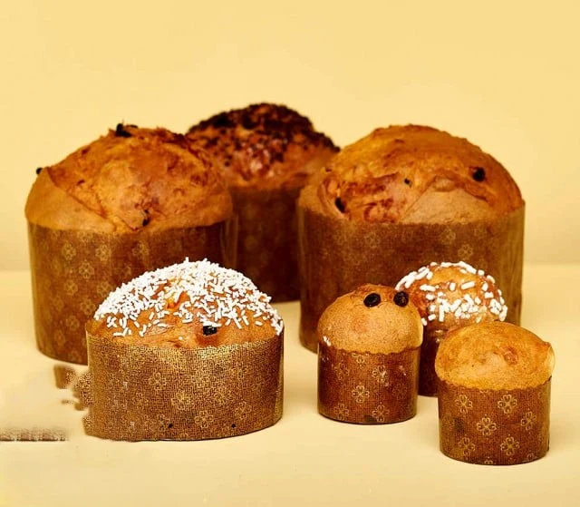 Stampo Alto Monouso per Panettone da 2 Kg- 1 Kg - 750 - 500 - 300 e 100 gr