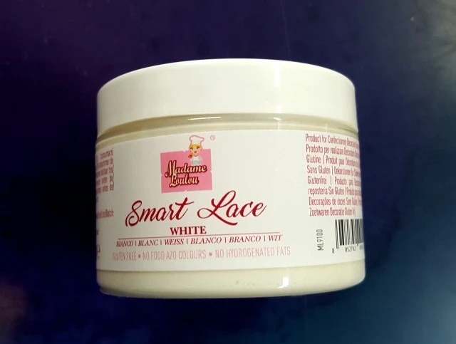 Smart Sweet Lace Bianca. Pasta per creare Pizzi e Merletti. Senza glutine