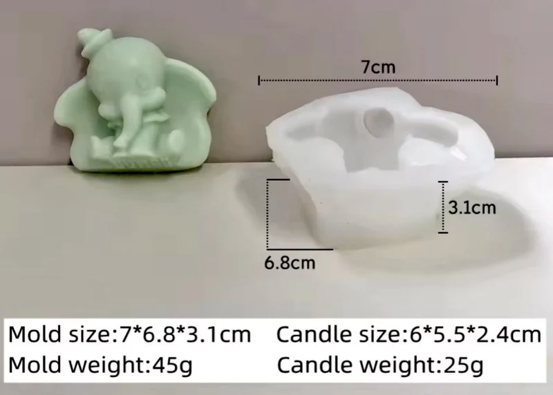Stampo Elefante Dumbo