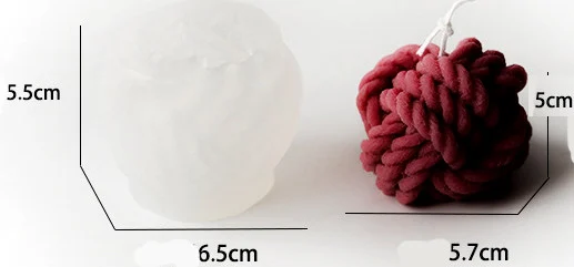 Gomitolo di Lana. Stampo in silicone anche per Candele