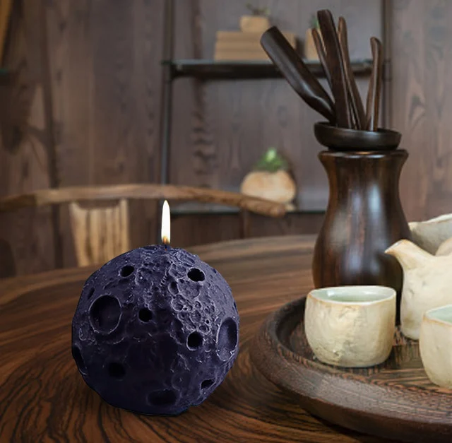 Luna Spazio. Stampo in silicone anche per Candele