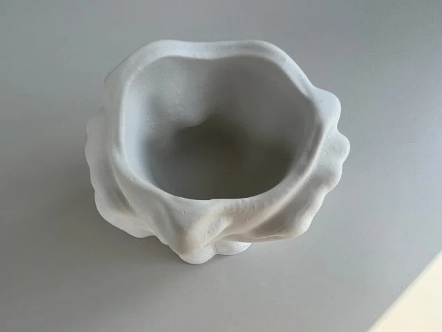 Viso Donna di fronte di 8.5 cm. Stampo in silicone per Candele