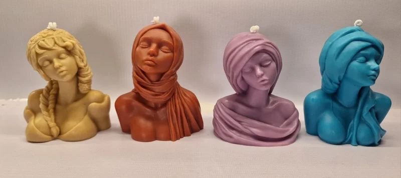 Viso Ragazza Sexy. 901. Stampo in silicone anche per Candele
