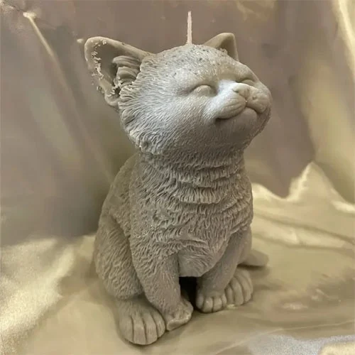 Stampo Gatto per Candele. WORLD PRODUCTS SHOP