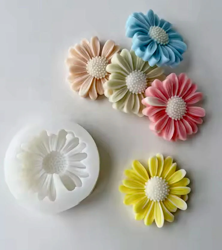 Stampo Fiore Margherita per Candele