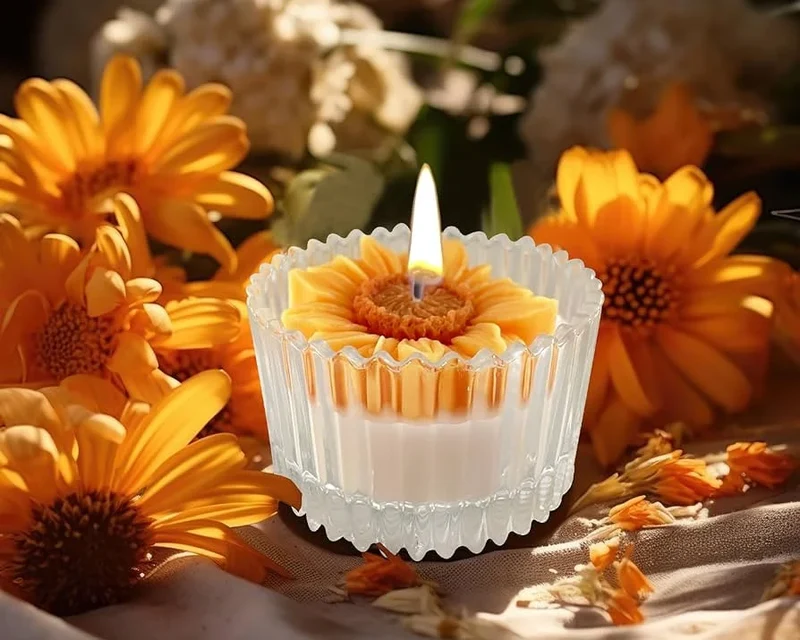 Stampo Fiore Margherita per Candele