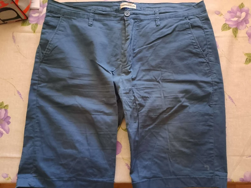 STOK.2 Pantaloncini. Bermuda. ANDREA FALCO. corto. estate.Tg54.