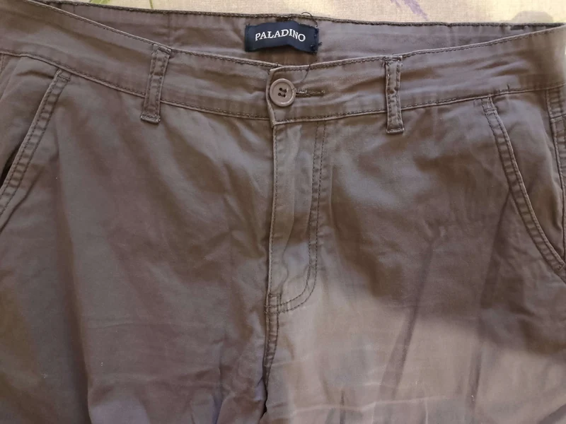 Pantalone Uomo. GRIGIO. ESTATE. Pantalone Elegante casual. Tasca America. Taglia 52/L