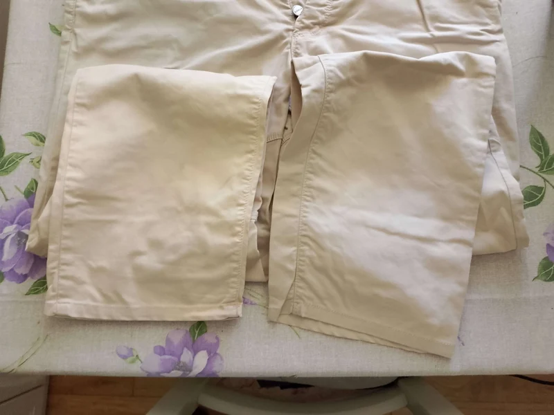 Pantaloni cotone Siviglia. beige Originali. NUOVI. Tg 52/54