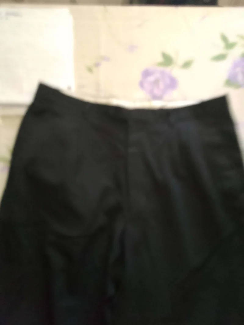 Pantaloni Uomo. Neri Eleganti.Tg 54.pura lana vergine.Gianni Verdelli by Marzotto.