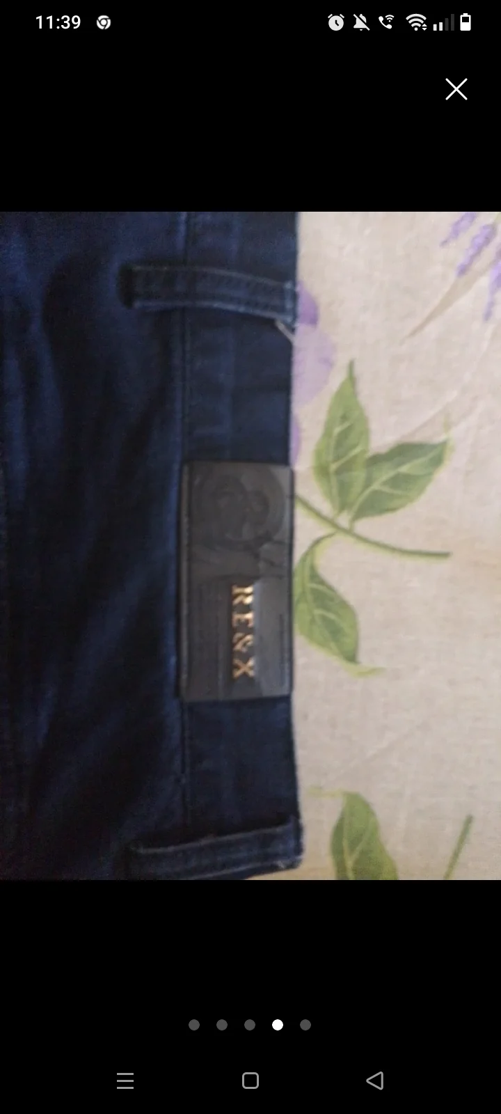 JEANS CASUAL REeX. Blu scuro.Misura 52/L. Unisex.