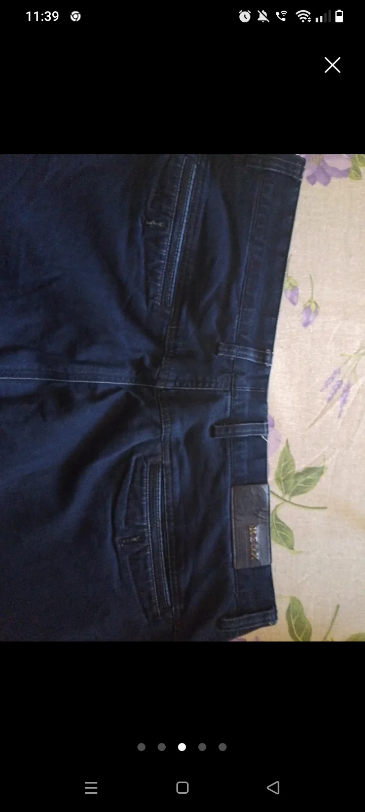 JEANS CASUAL REeX. Blu scuro.Misura 52/L. Unisex.