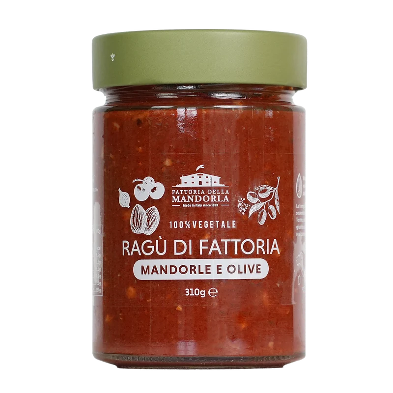 RAGÙ DI FATTORIA - Mandorle e Olive 310g