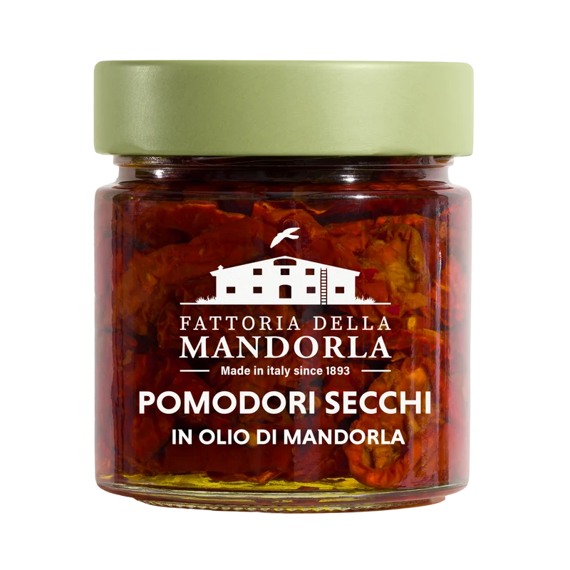 POMODORI SECCHI IN OLIO DI MANDORLA 230g